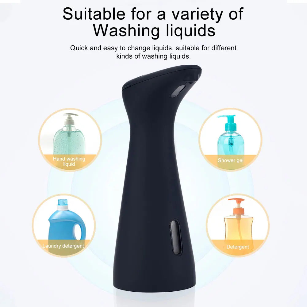 Alloet Touchless Liquid Soap Dispenser – IPX6/IPX7 Waterproof, Battery Powered Automatic Dispenser