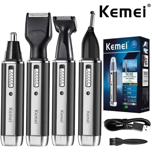 Kemei Multi-Function Hair Trimmer for Men & Women – Wet & Dry Grooming