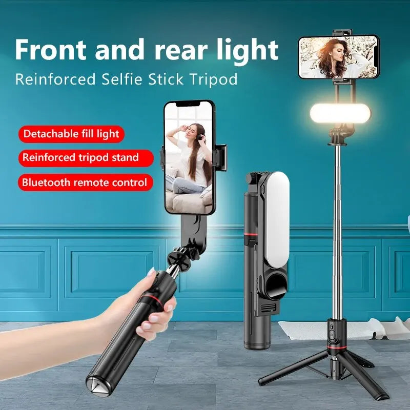 L15 Foldable Bluetooth Selfie Stick with Wireless Remote