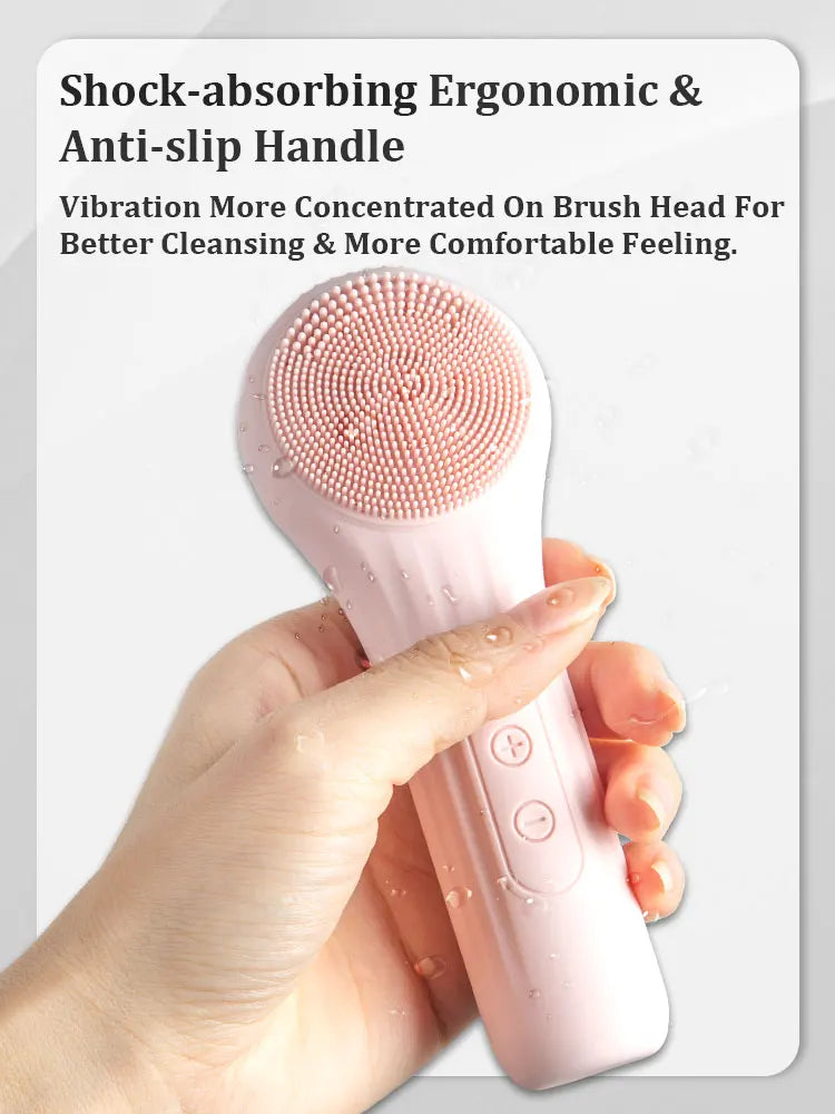 Sonic Facial Cleansing Brush SK0308 – USB Rechargeable Deep Pore Cleanser
