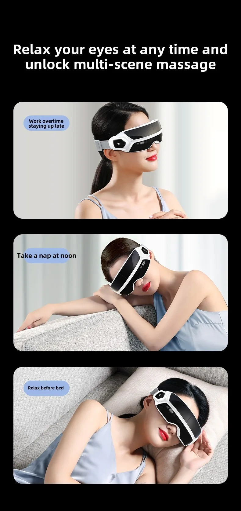 Portable Eye Massager – Everyday Eye Comfort & Relaxation