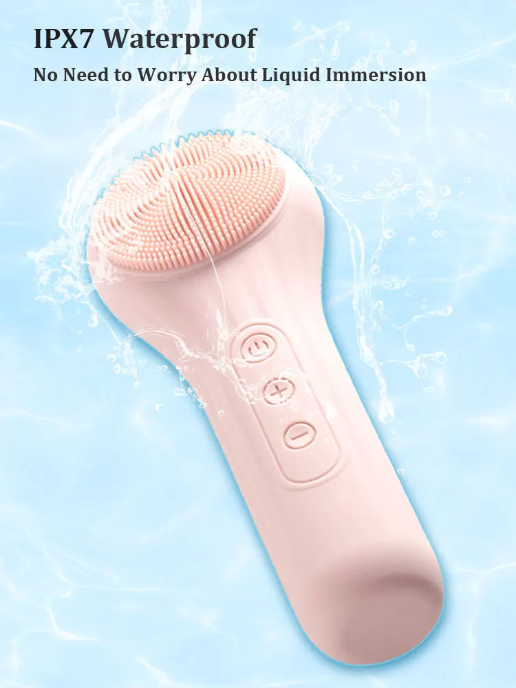 Sonic Facial Cleansing Brush SK0308 – USB Rechargeable Deep Pore Cleanser