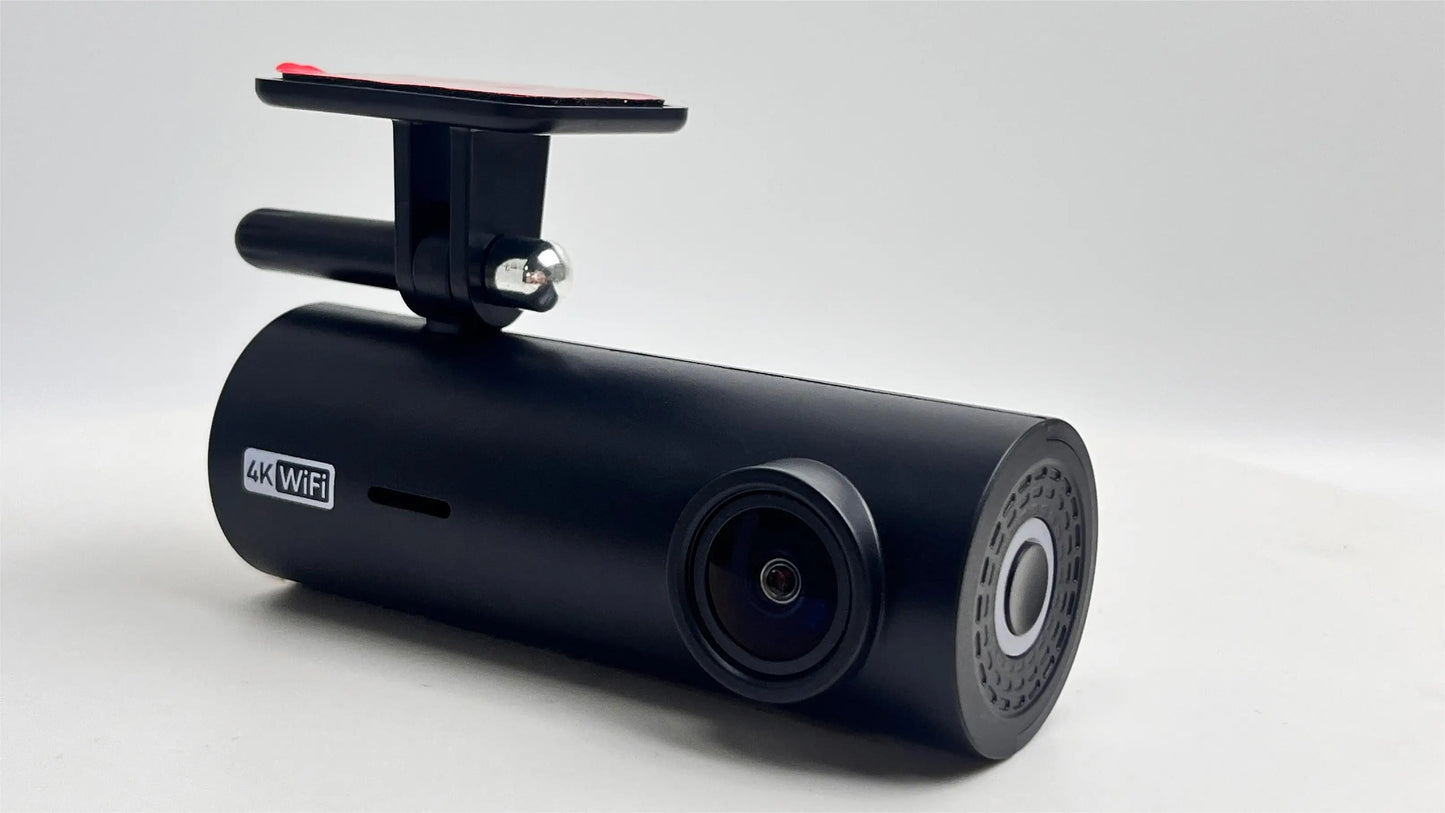 etymoofox 4K Mini Dash Cam – Ultra HD WiFi Car DVR with Night Vision & Parking Monitor