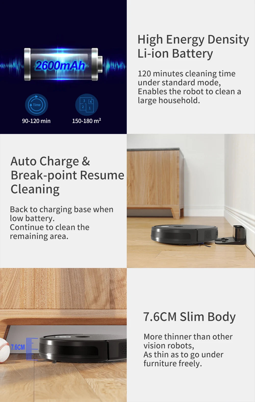 ABIR X6 Pro Robot Vacuum & Mop Combo – 6000Pa Power, Visual Mapping, Voice Control