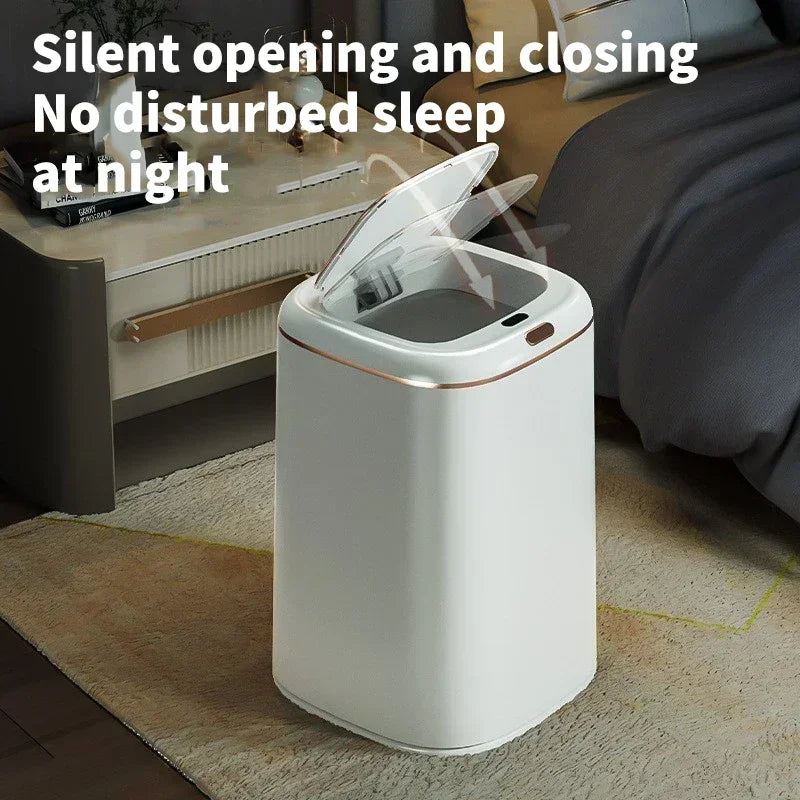 Large Smart Sensor Trash Can 20L / 35L / 40L – Touchless Automatic Garbage Bin for Kitchen