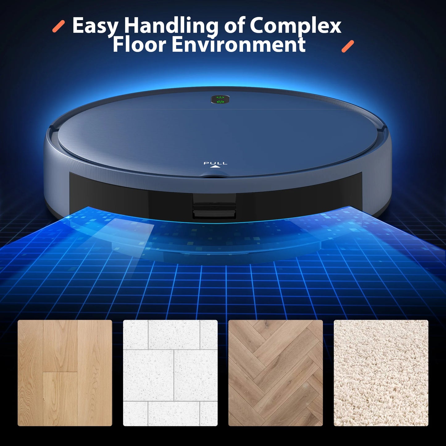 Omeser BR151 Robot Vacuum & Mop Combo – Planned Cleaning, Remote + App Control
