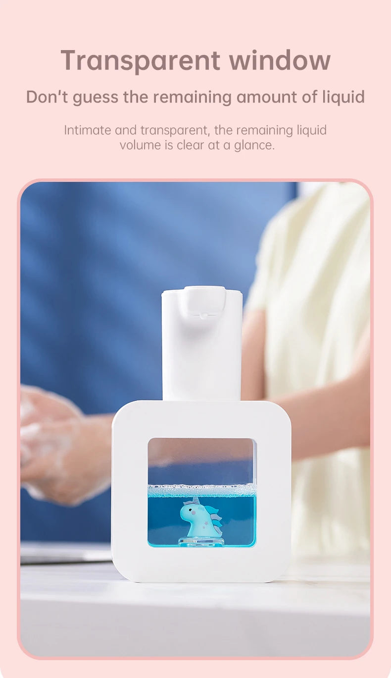 Cute Touchless Foam Soap Dispenser for Kids