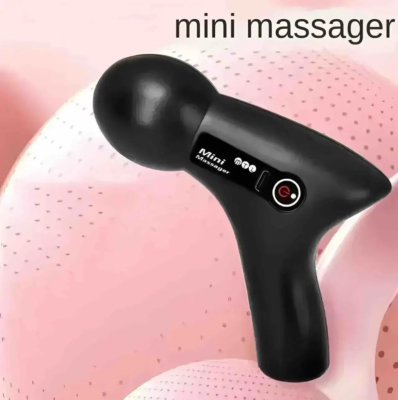 Electric Mini Fascia Massage Gun – Portable Vibrating Muscle Relaxation Tool