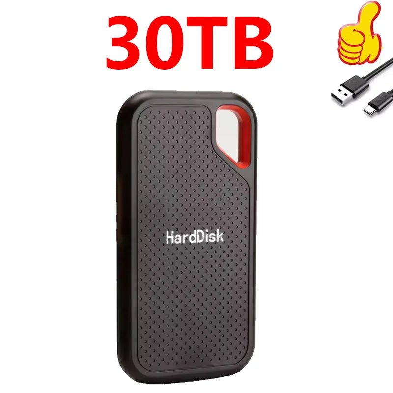 USB 3.2 Portable SSD External Drive – Fast Storage for Laptop, Desktop & Gaming Consoles