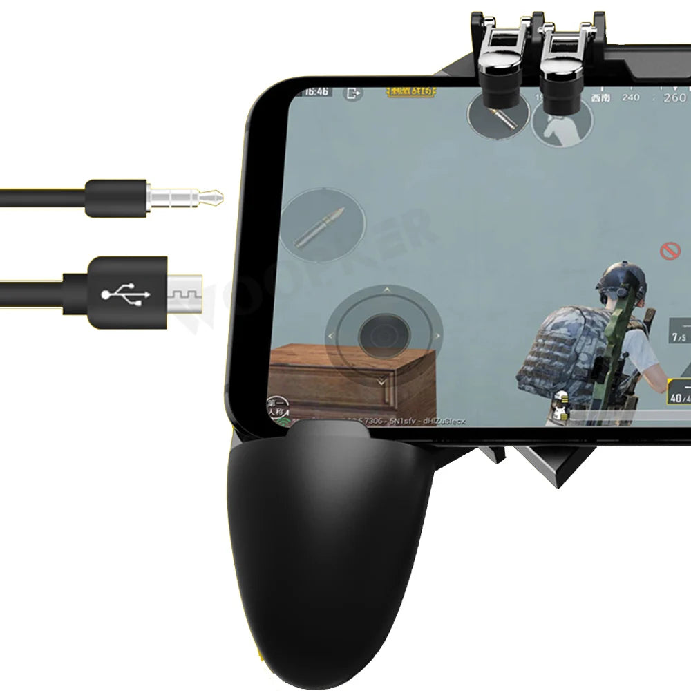 Mobile PUBG Gamepad – Sensitive Touch Controller with Gaming Finger Sleeves