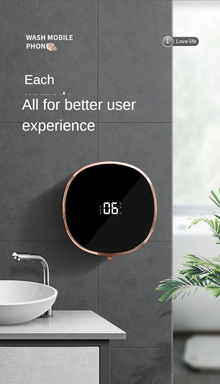 BALASHOV Automatic Soap Dispenser – Touchless Infrared Spray/Foam/Gel with 2000mAh Battery