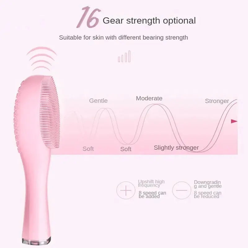 X2 Electric Face Cleansing Brush – IPX7 Rechargeable Acne & Blackhead Remover