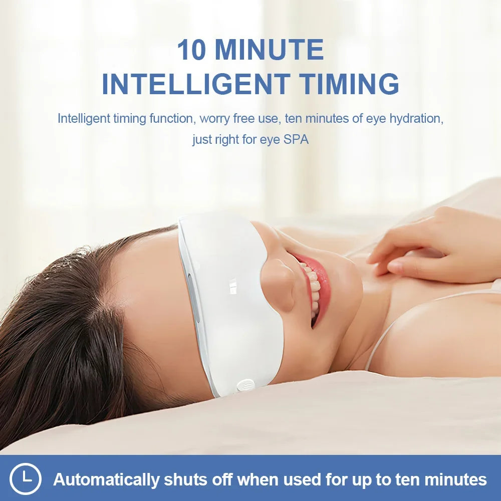 TINSOL Smart Steam Eye Mask – Heated Vibration Eye Relaxation Device