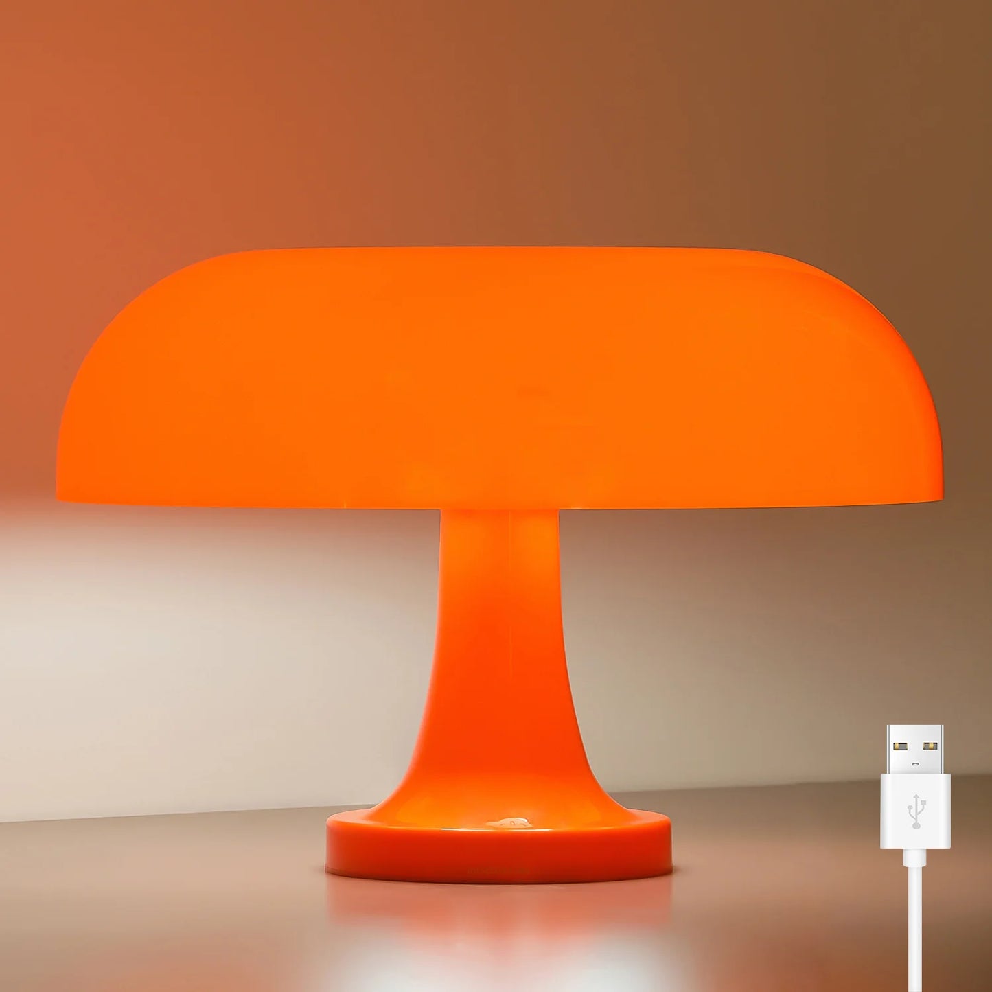 Topwinson Mushroom Night Lamp | Tri-Color Ambient Light with USB-C Charging