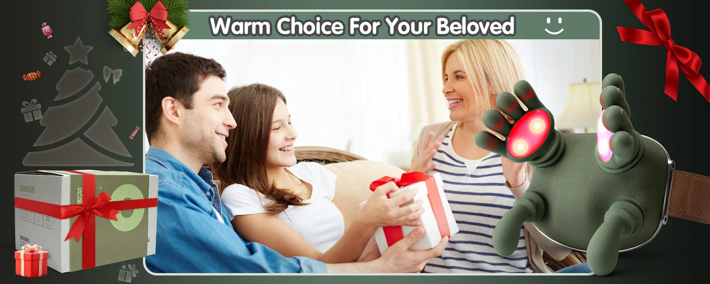 Electric Trapezius Massager with Heat – Wearable Neck, Back & Shoulder Relief