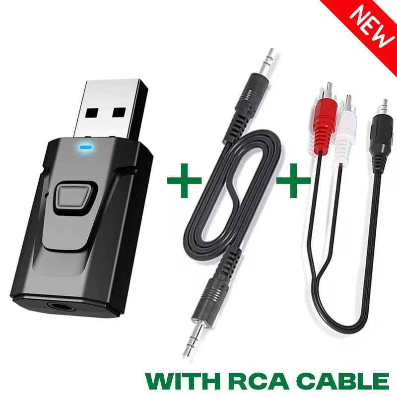 VAORLO 2-in-1 Bluetooth Audio Transmitter & Receiver