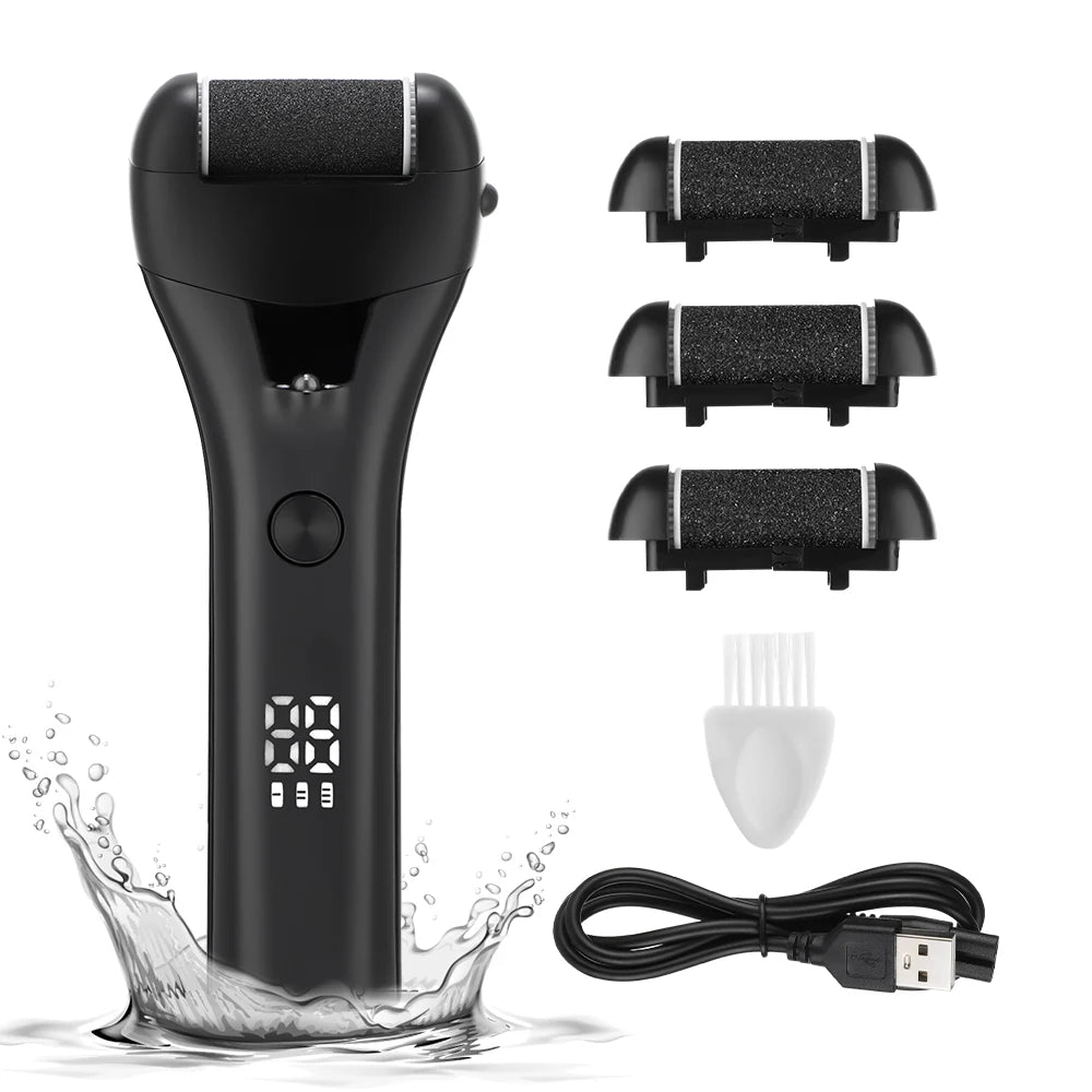 AFDEAL Rechargeable Electric Foot Callus Remover – Professional Pedicure Grinder (Standard / Simple)