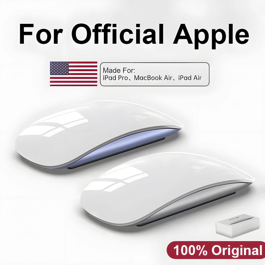 Mini Bluetooth Wireless Mouse – Rechargeable, Touch Scroll, Ultra-Slim Design