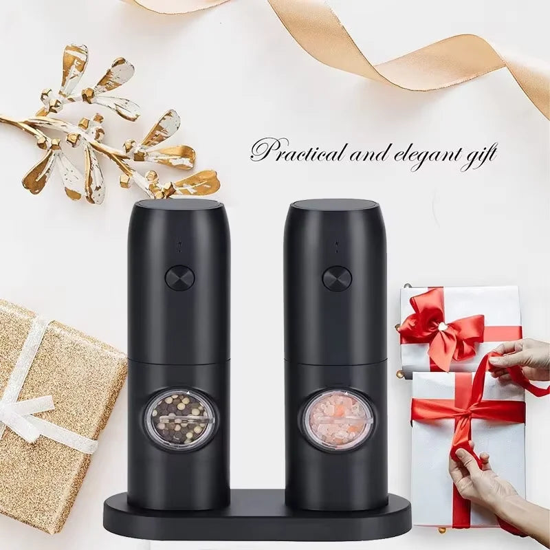 OEIN Electric Salt & Pepper Grinder – Rechargeable One-Hand Automatic Mill