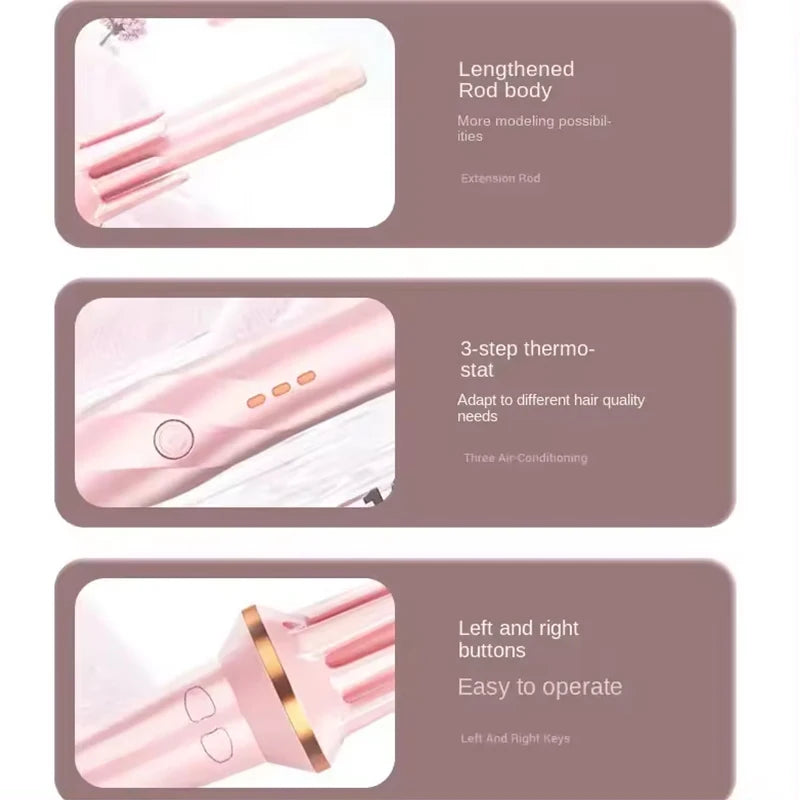 Professional Hair Styling Iron – Variable Heat Control for Wet & Dry Hair