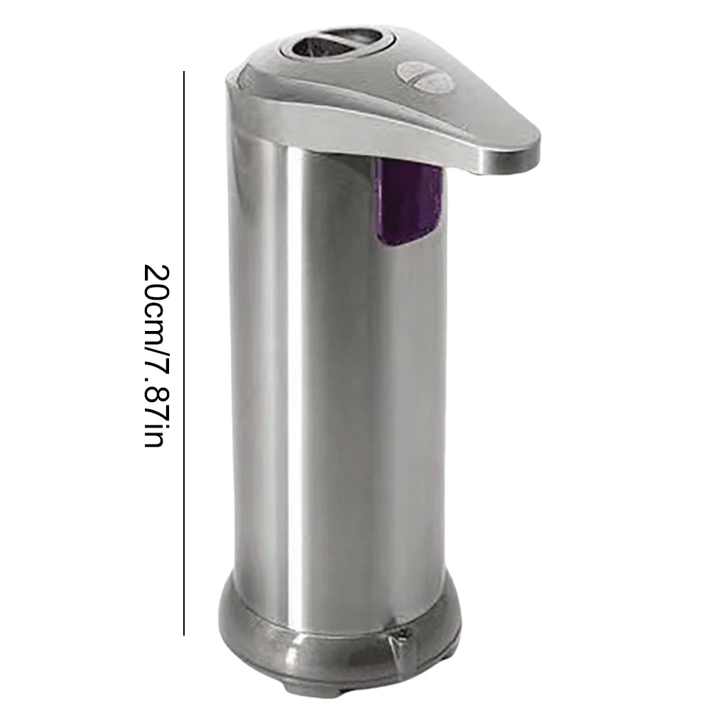 APWIKOGER Touchless Automatic Foam Soap Dispenser – Infrared Sensor, 3 Adjustable Levels, Stainless Steel