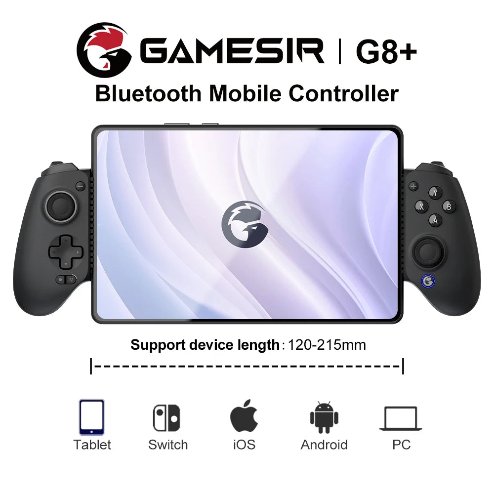 8 Plus Mobile Gamepad – Hall Effect Bluetooth Controller for Android & iOS