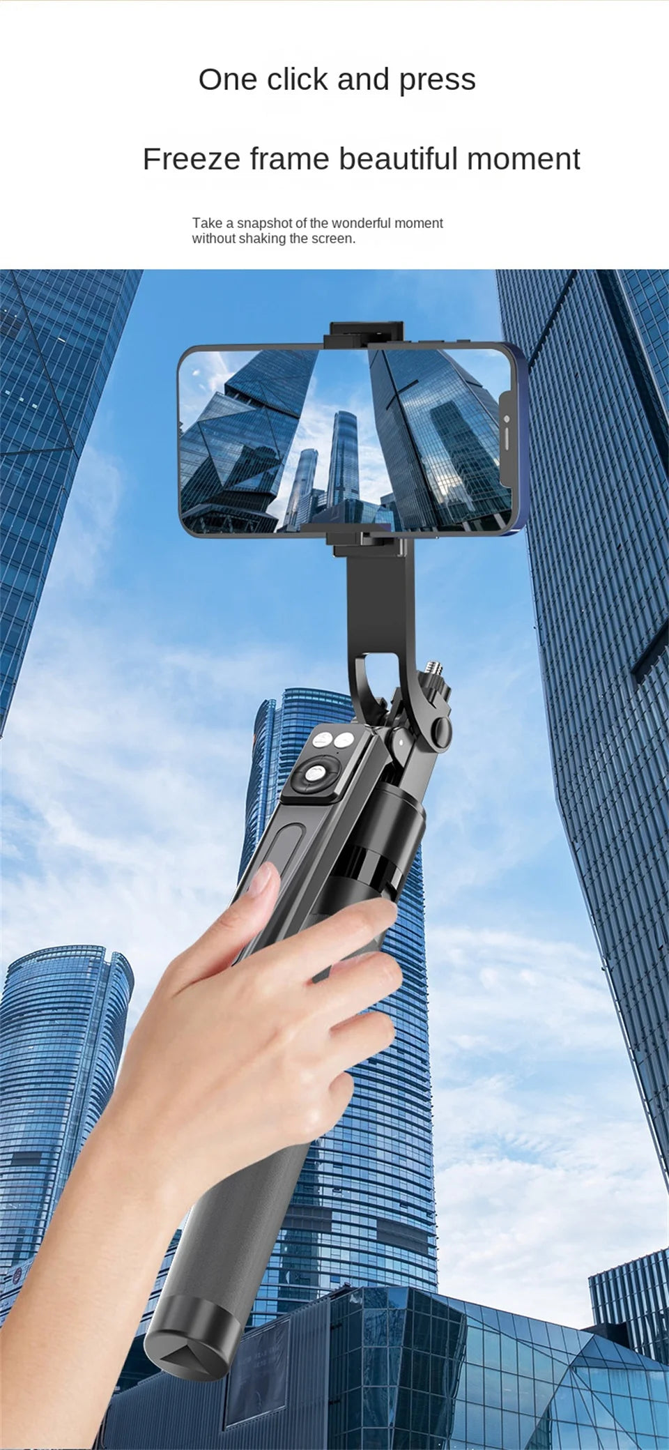 Bluetooth Selfie Stick Tripod 170cm – Lightweight Travel Stand for Phones & Cameras