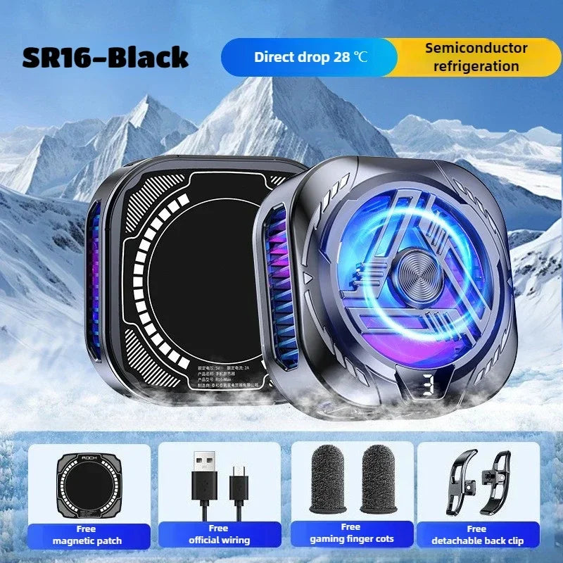 Smartphone Cooling Fan (Cable Powered) – Portable Heat Dissipation Accessory