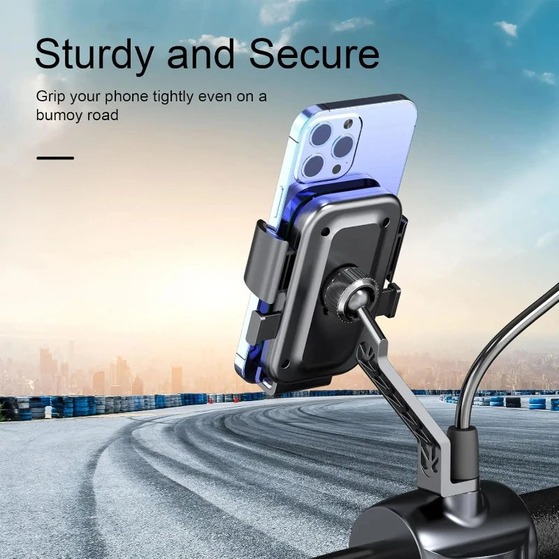 Universal Gravity Phone Holder for Car – One-Hand Auto-Lock Design