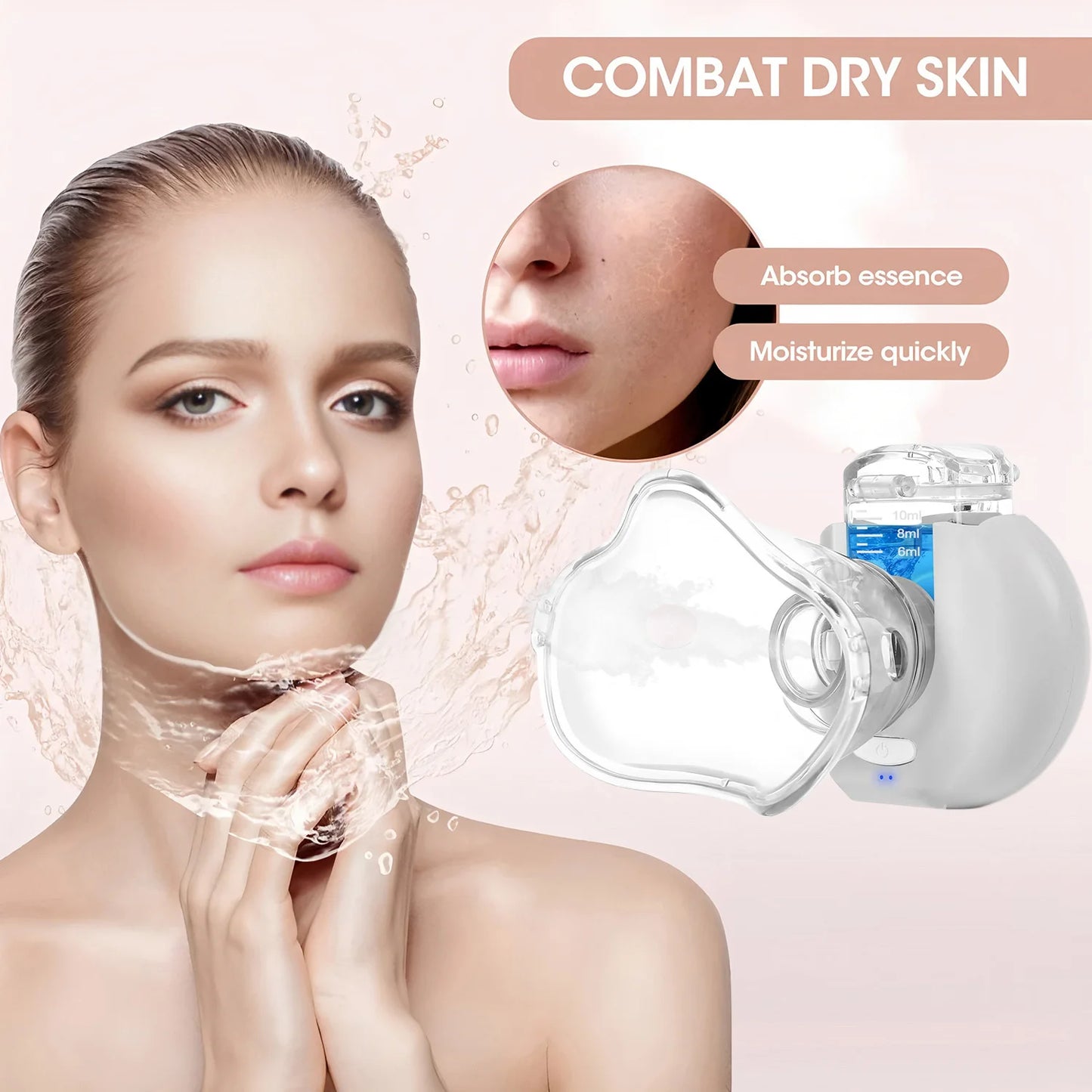Alextrasza Portable Battery-Powered Beauty Device – Compact Cosmetic Skincare Tool