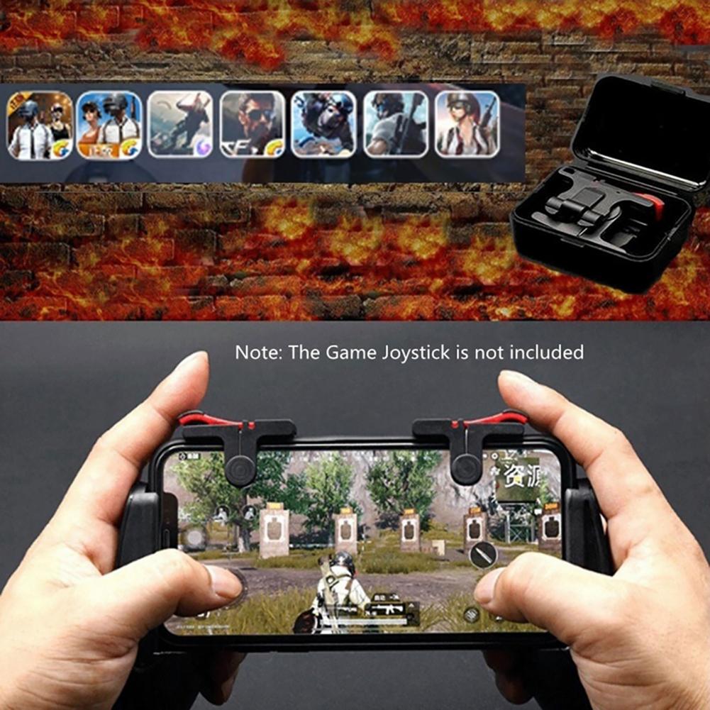 D9 Phone Gaming Trigger – Durable Plastic Shooter Button for Mobile Games