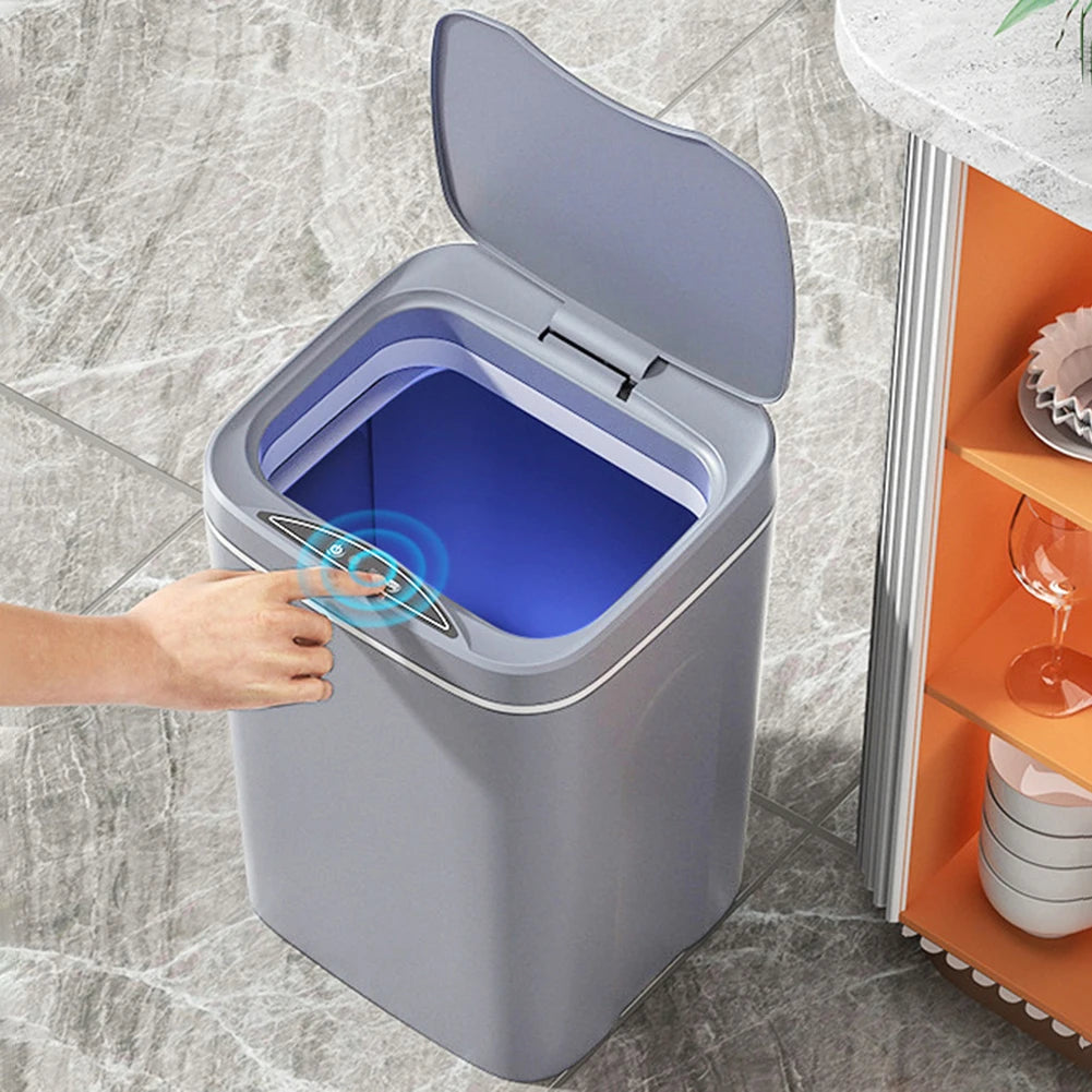 12L/14L/16L/20L/24L Touchless Smart Trash Can – Waterproof Sensor Waste Bin for Home Recycling