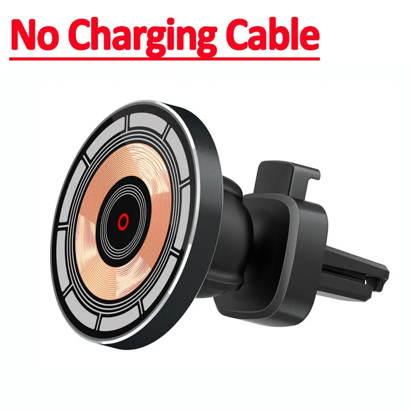 VIKEFON 30W Magnetic Wireless Car Charger with Vent Mount for iPhone