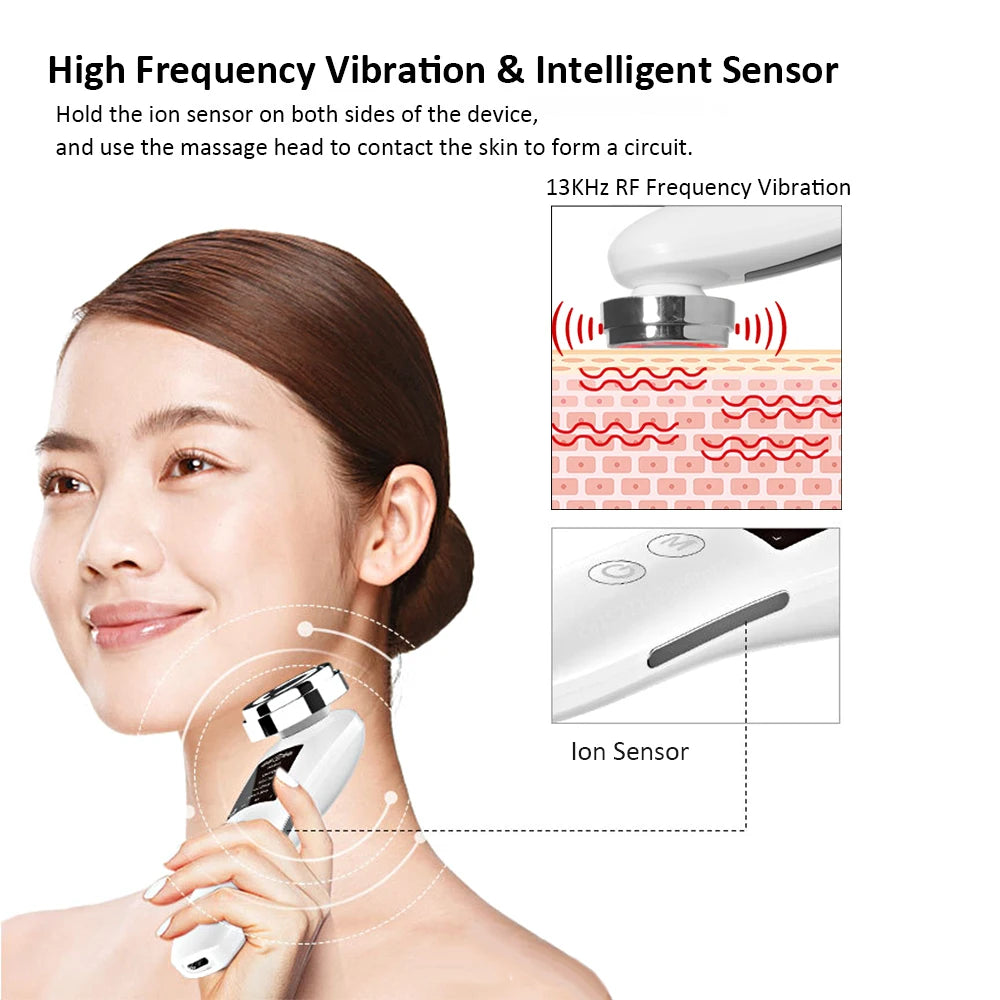 Peicon M80B Radiofrequency Face Massager – Skin Rejuvenation & Firming Tool