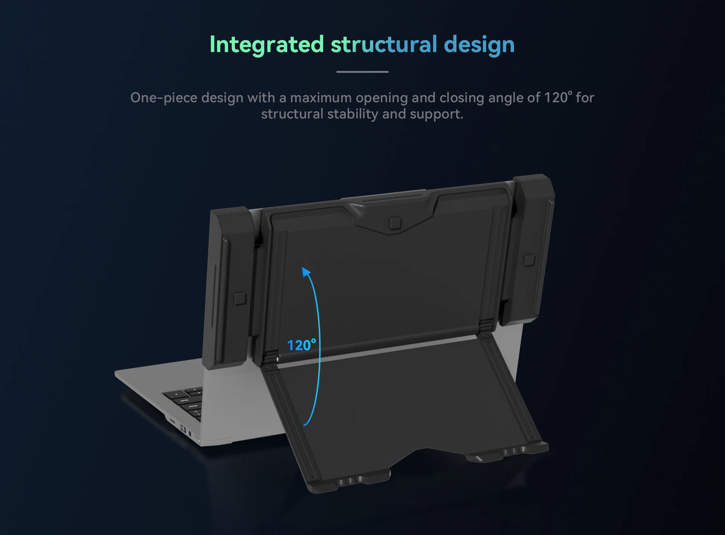 ArieScreen 13S Pro Portable Triple Screen Monitor – 14″ IPS, Type-C, 1920×1280