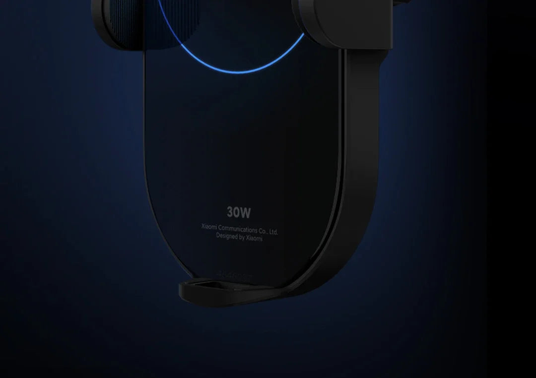 Xiaomi 30W Wireless Car Charger – Smart Auto-Clamp Fast Charging Phone Holder