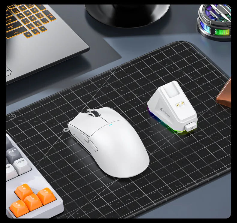 Attack Shark X11 Triple-Mode Wireless Gaming Mouse – PAW3395, 22,000 DPI, Magnetic Charging Dock