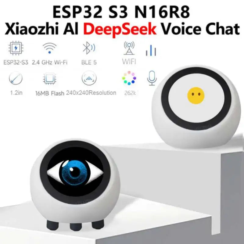 Shunmaii ESP32-S3 AI Voice Chat Robot – Smart Desktop Assistant with 1.28″ LCD Display
