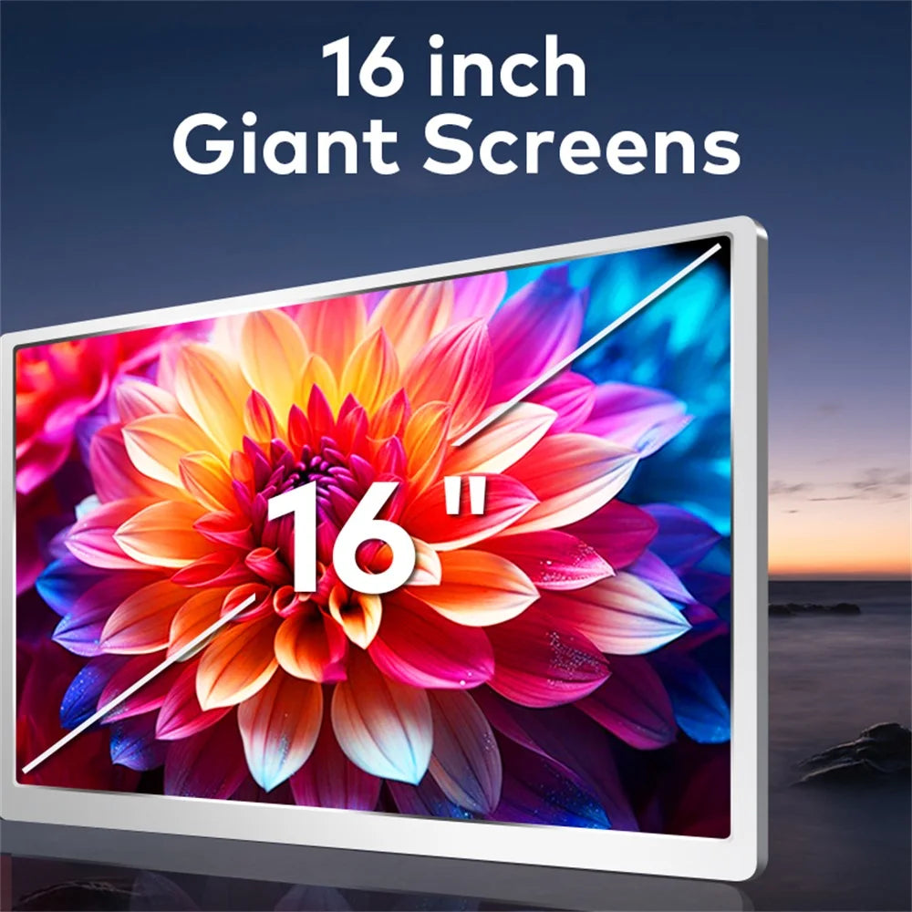 Rospider 16″ Portable Monitor – 1920×1200 IPS, 16:10, USB-C Swivel Display