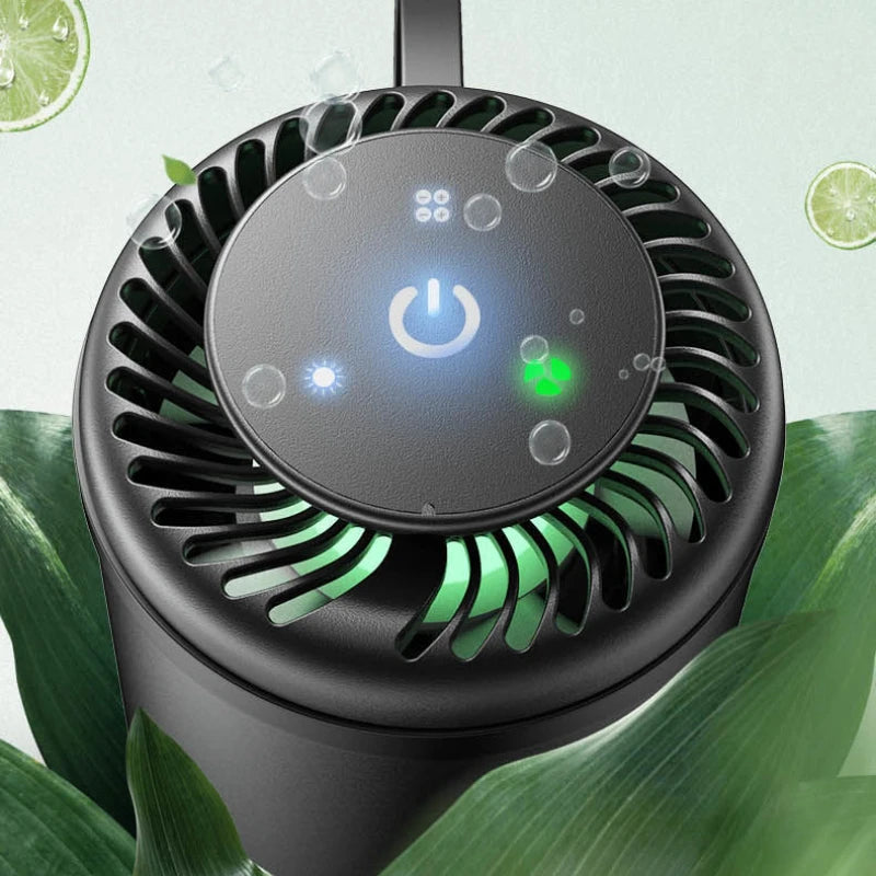 Compact Air Purifier with Replaceable Filter & Aromatherapy – Fresh Air Deodorizer for Car & Small Spaces