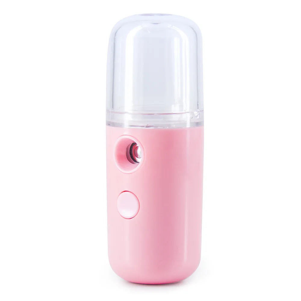Nano Facial Mist Sprayer – USB Rechargeable Cold Spray Skin Hydration Device