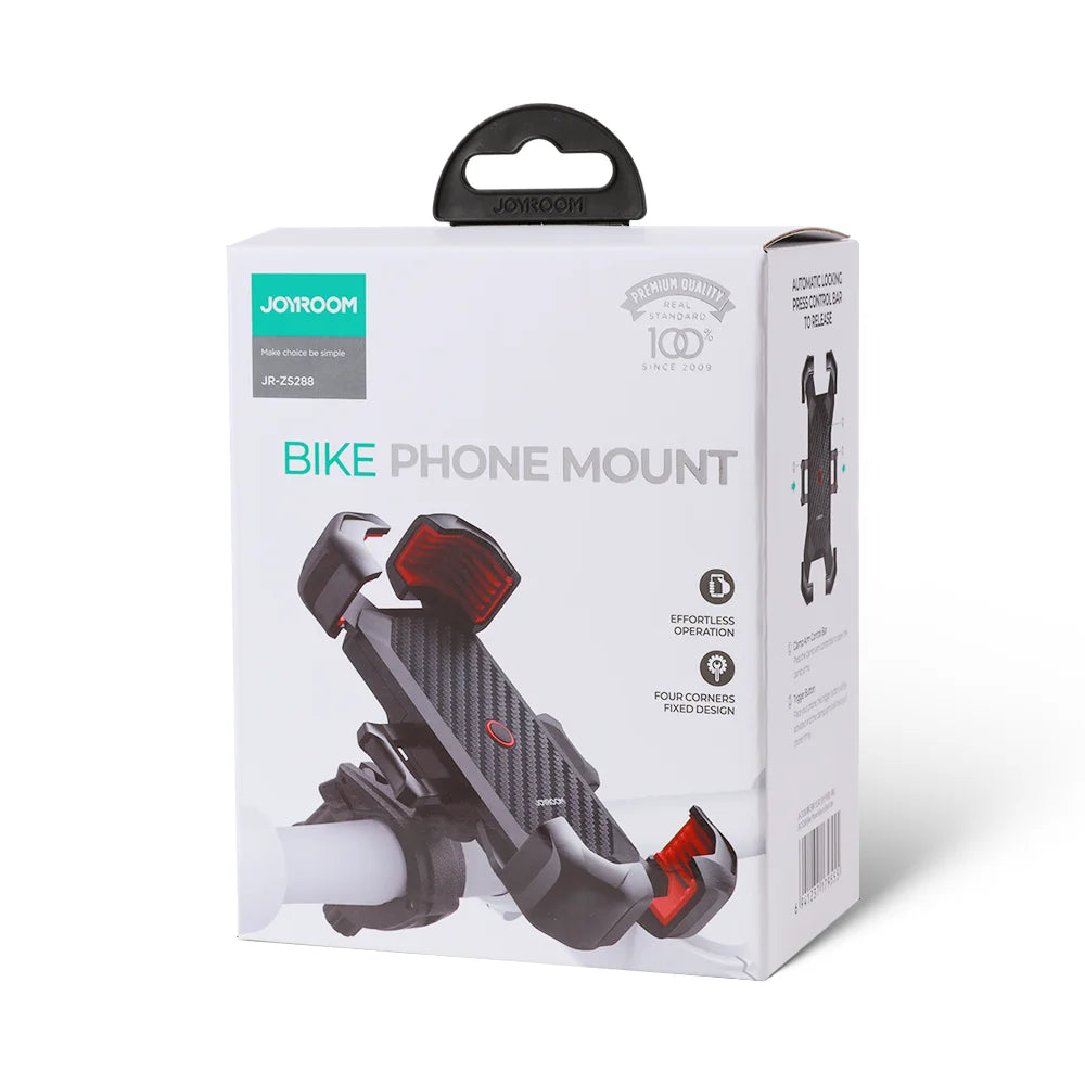 Joyroom JR-ZS288 Motorcycle & Bike Phone Mount – Secure Auto-Lock Handlebar Holder