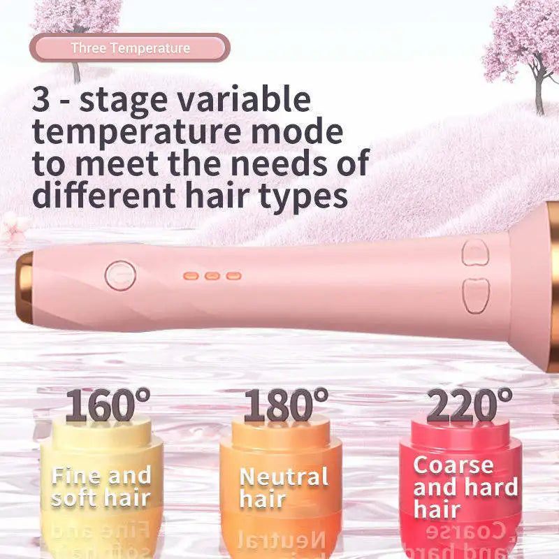 Professional Hair Styling Iron – Variable Heat Control for Wet & Dry Hair