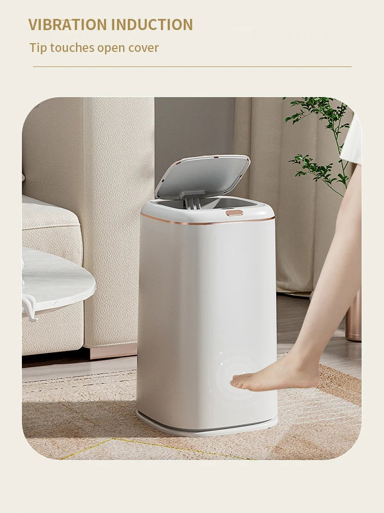 Large Smart Sensor Trash Can 20L / 35L / 40L – Touchless Automatic Garbage Bin for Kitchen