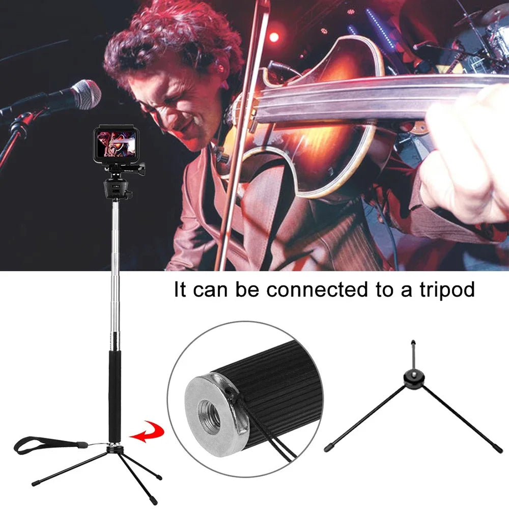 Extendable Selfie Stick Monopod for GoPro & Smartphones