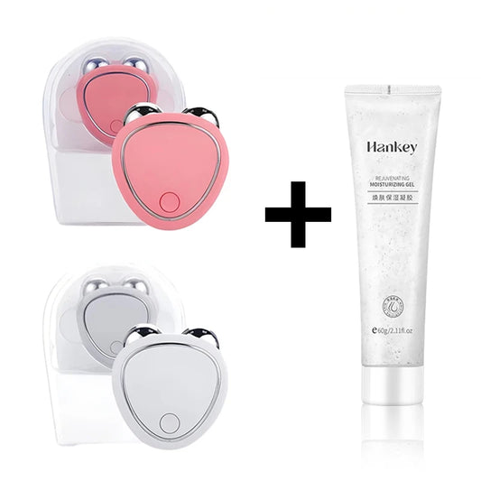 KEMOKO EMS Photon Face Lifting Device H01 – Red & Blue Light Facial Massager