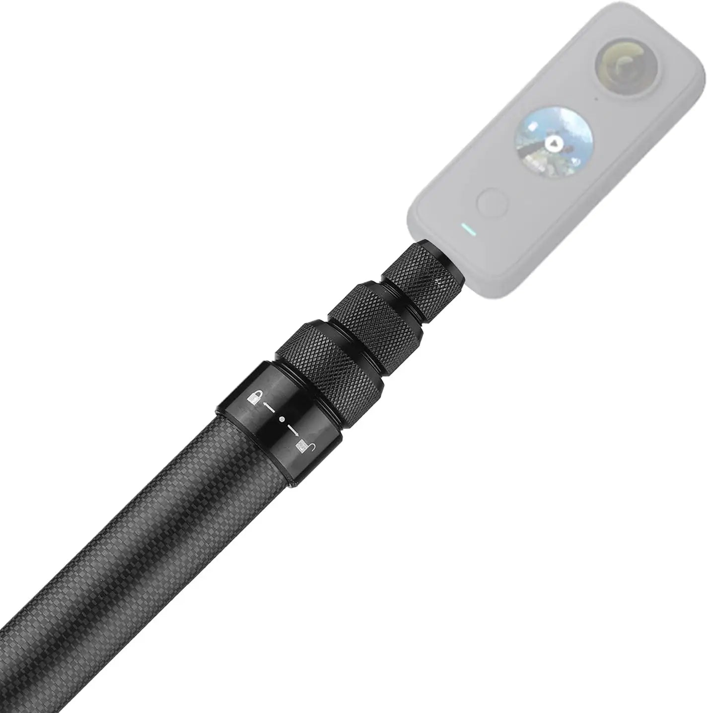 Professional Invisible Selfie Stick Tripod for Insta360 X5/X4/X3 & Action Cameras