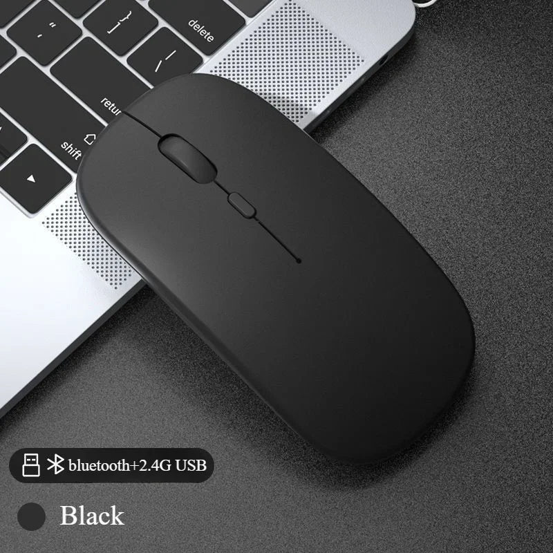Bluetooth Wireless Mouse with Rechargeable Battery – Universal Dual-Hand Use