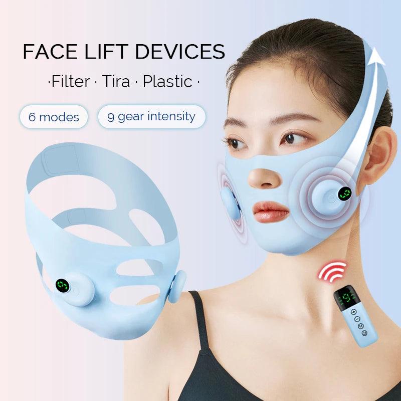 Foreverlily EMS Face Slimming Strap – V-Line Jawline Lifting & Firming Mask