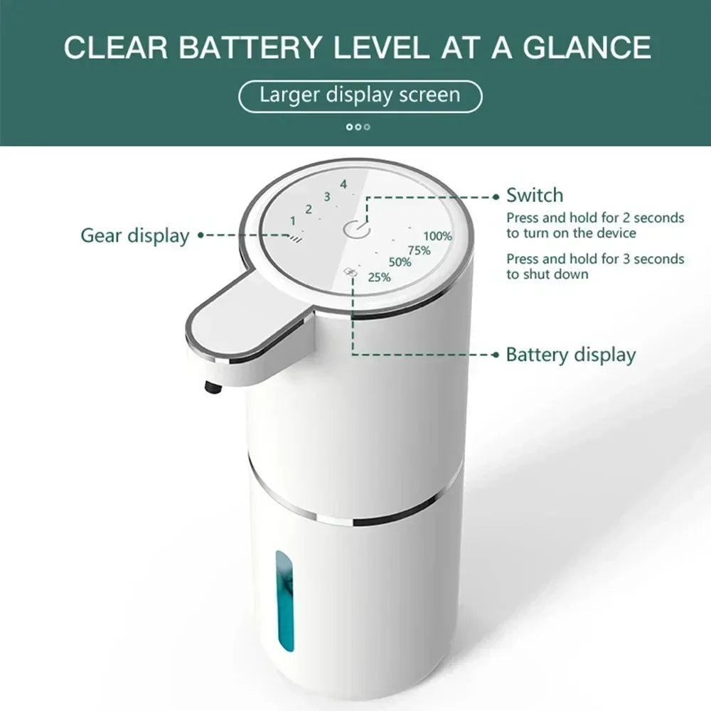 XIAOMI Automatic Foam Soap Dispenser | Touchless Infrared Sensor | USB Rechargeable Hand Wash Dispenser